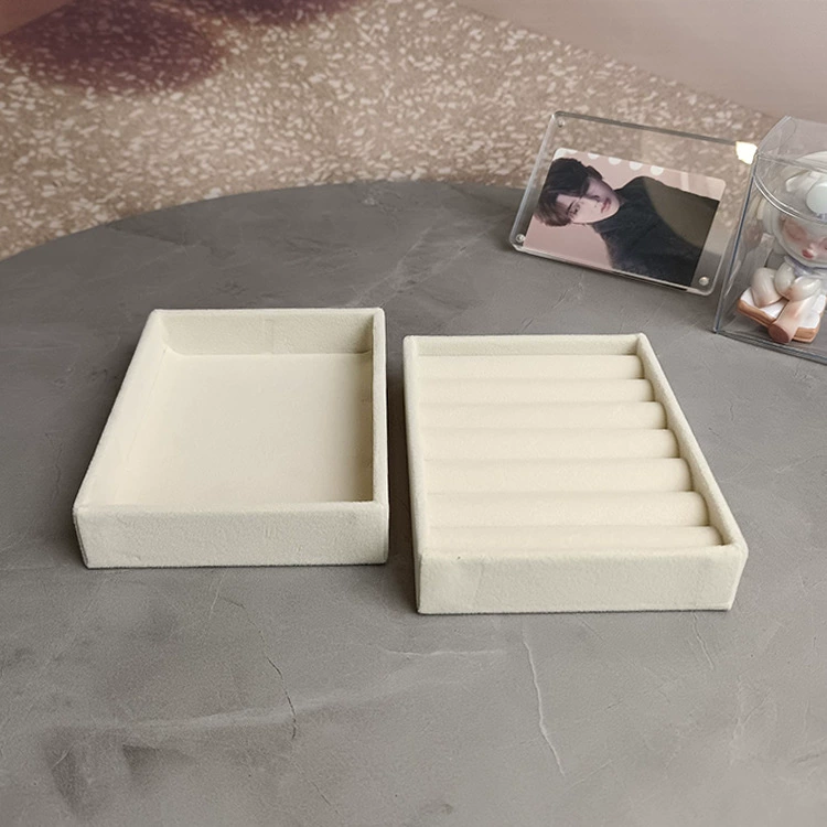 Ring Storage Box Jewelry Velvet Drawer from Yomiego