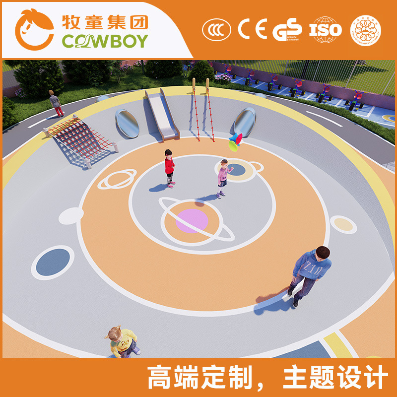 Jardín de infantes diapositiva al aire libre comunidad Parque niños diapositiva diseño grande sin alimentación de acero inoxidable