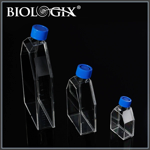 Мембранная крышка фильтра для бутылок сотовой культуры Basque T175. Артикул: 07-8175. Светоотражающая бутылка сотовой культуры.