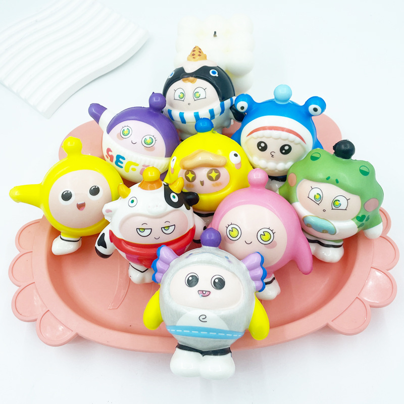 Juguete de peluche Nezha y Ao Bing de la película, diseño de pellizco, nuevo modelo de acción