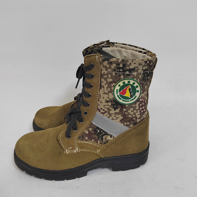 厂家批发森林防火服防穿刺阻燃草原森林消防户外应急救援靴厂家