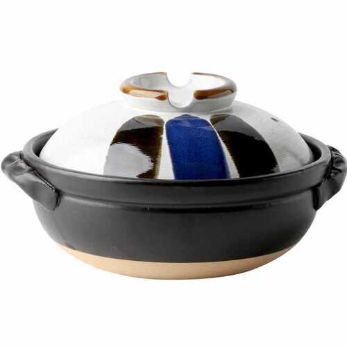 Japanese-style clay pot, home-use gas rice cooker, small ceramic ware, induction cooker, shallow stone pot for soup