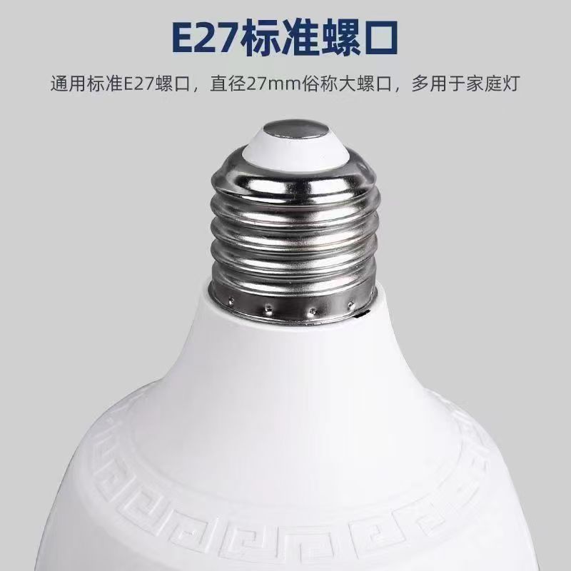 康铭led球泡灯爆亮节能塑包铝大功率超亮灯泡家用商用E27螺口批发|undefined