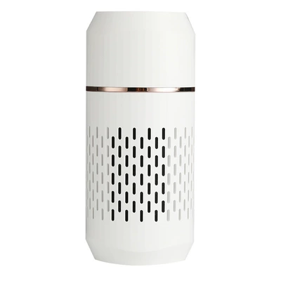 New car air purifier in addition to formaldehyde in addition to smoke smell UVC negative ion rechargeable car deodorizer (Hava təmizləyiciləri) - white
