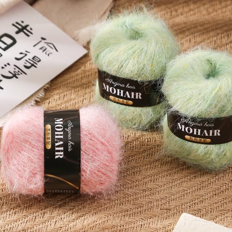Multicolor Alpaca Mohair Gradient Dyed Mohair Hand-Knitted Medium-Thick Patterned Baby Yarn Shawl Blanket Multicolor Alpaca Mohair Gradient Dyed Mohair Hand-Knitted Medium-Thick Patterned Baby Yarn Shawl Blanket