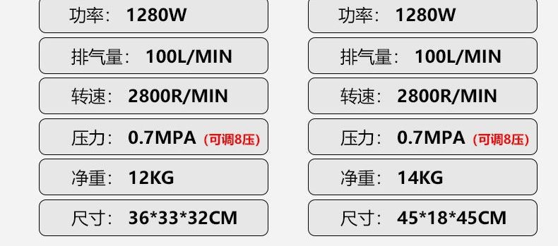 Small Oil-Free Silent Air Compressor High-Pressure 220V Household Decoration Spray Painting Woodworking Air Compressor Export