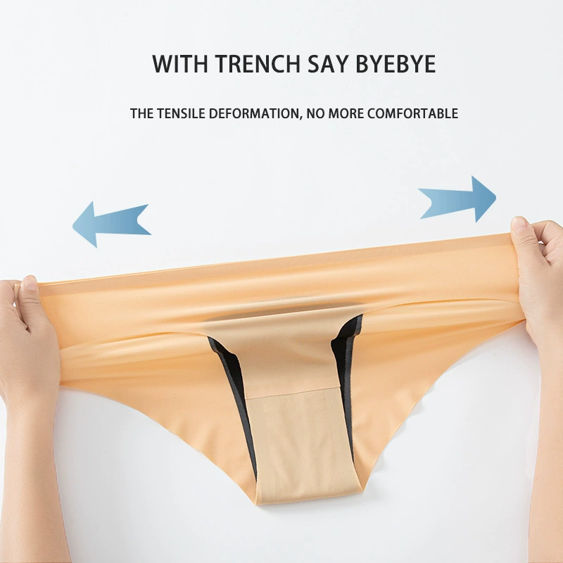 Silk physiological hermetic trousers, postpartum pants, plus size