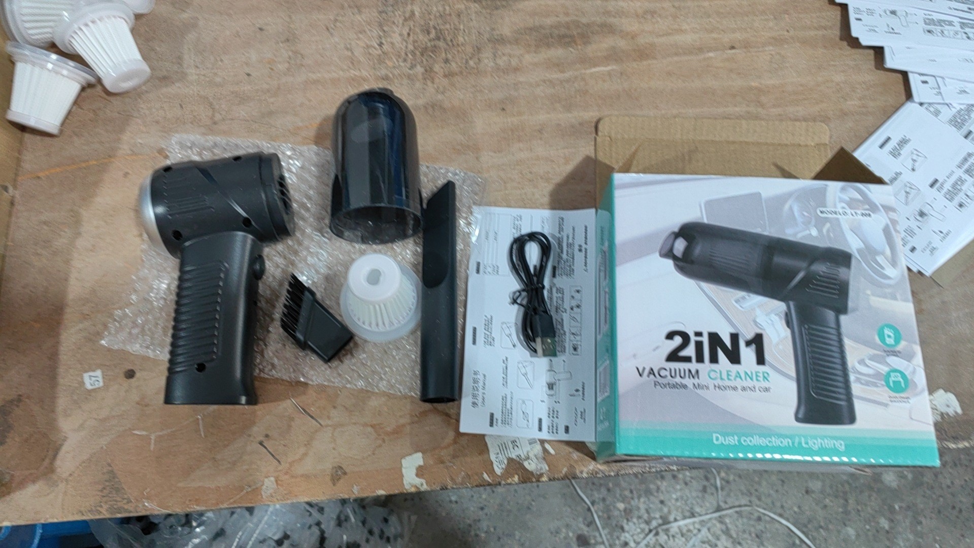  LT-888+Sichrine car vacuum cleaner   + $0.49 