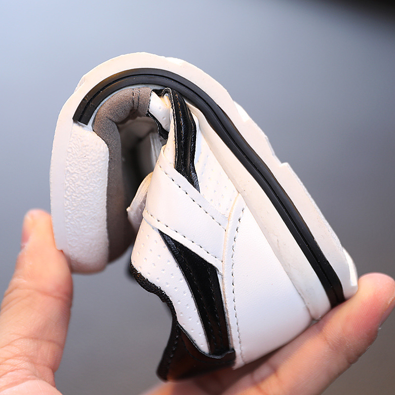 Spring Children S Soft Soled Sports Boys Non Slip Breathable Small Girls Baby Velcro Toddler Shoes_voghion.com