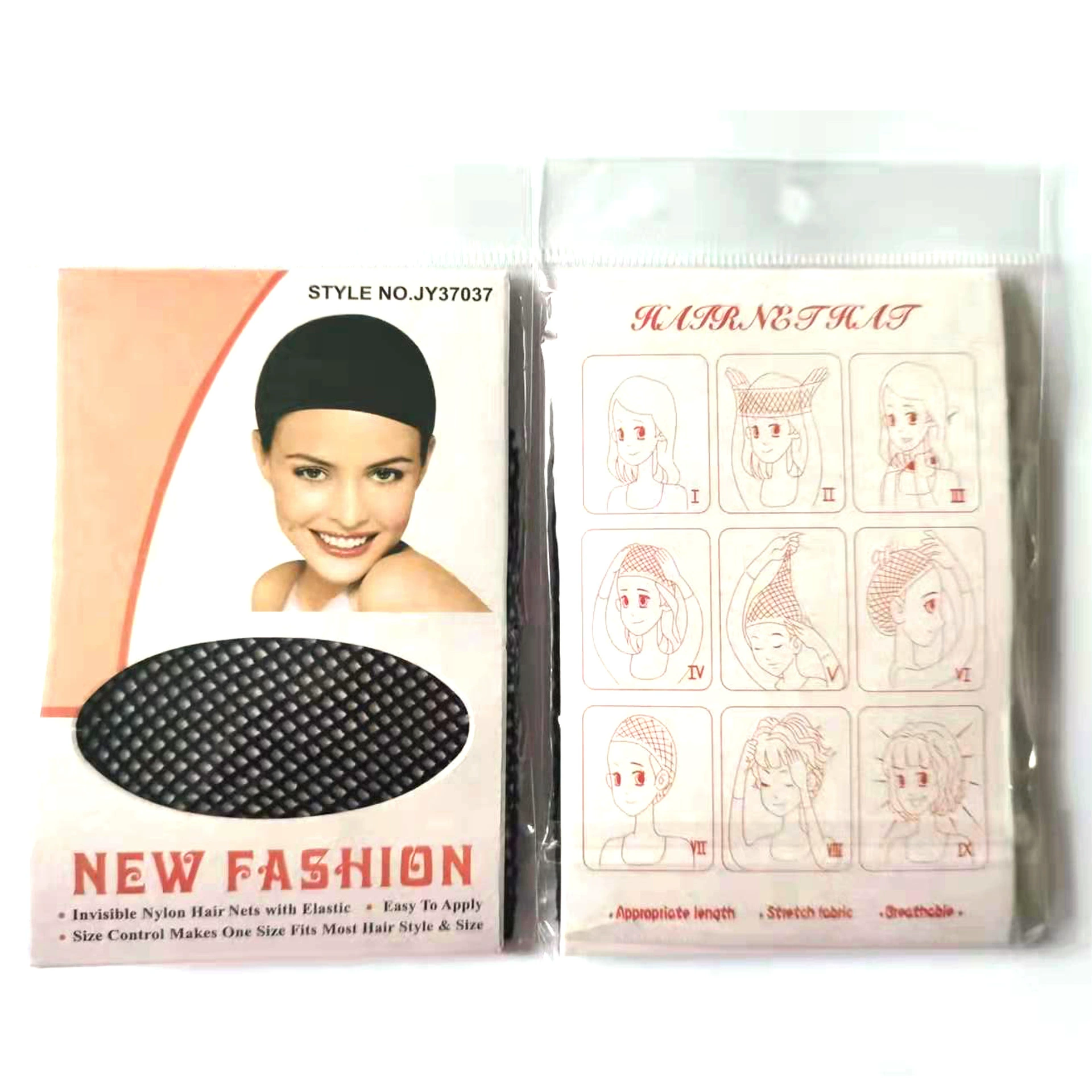 Парик Junhai сетка парик головной убор с париком шапочка на обоих концах