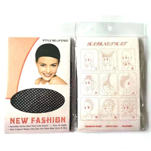 Junhai wig net wig net wig headgear with wig cap on both ends