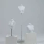 展示少女半身哑光模特