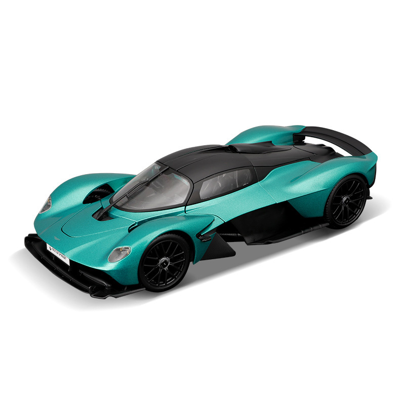 MEICHI 그림 1:18 ASTON MARTIN VALKYRIE 자동차 모델 시뮬레이션 합금 자동차 모델 장난감 자동차 장식품 컬렉션