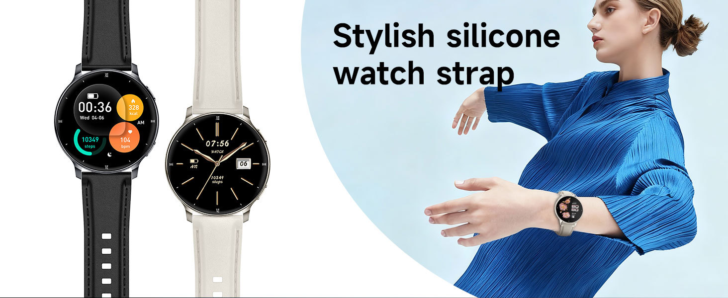Smartwatch con schermo amoled rotondo chiamate bluetooth e salute_voghion.com