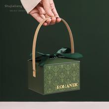 婚礼糖果赠礼便携纪念品新款便携纪念婚礼便携式回赠袋礼品盒子空