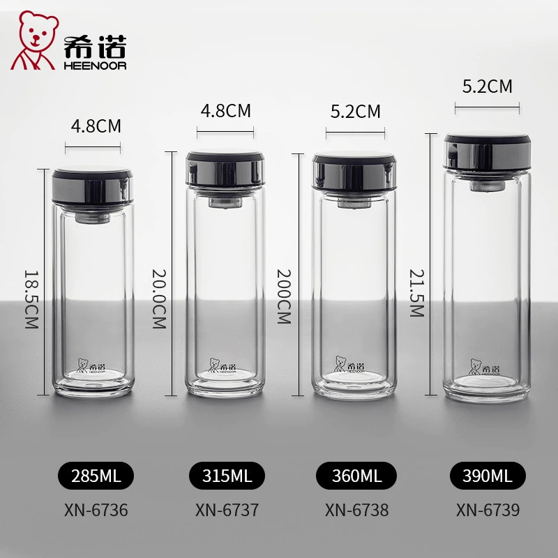 Стакан для воды Hino XN-6736/6737/6738/6739 стеклянная чашка офисный подарок фильтр для чая чашка