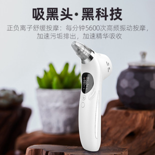 Source Genuine Cold and Hot Compress Positive and Negative Ion High Frequency Vibration Massage Cleanser Blackhead-removing Device Artifact