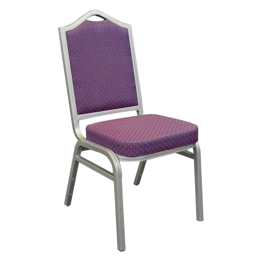 Silla de comedor de aleación de aluminio, silla con respaldo de metal de estilo chino, silla general para hotel, silla para banquetes, silla de comedor para restaurante, silla de entrenamiento para conferencias