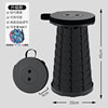 Upgraded and thickened - classic black [load-bearing 250kg - damaged by sitting] free storage bag