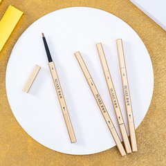 Internet-famous Little Gold Bar Eyebrow Pencil & Little Gold Chopstick Eyebrow Pencil: Triangular, Ultra-Fine Design, Dual-Headed Style for Precise, Lustrous Brows That Stay Put—Perfect for Cross-Border Buyers