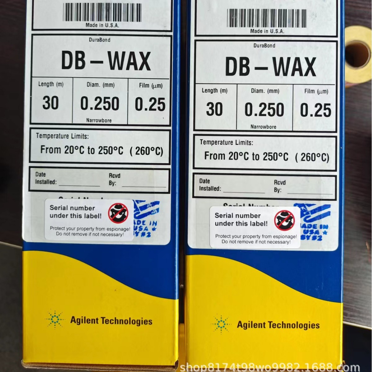 AGILENT安捷伦G3591-80017J&amp;W 气相色谱填充柱，不锈钢管