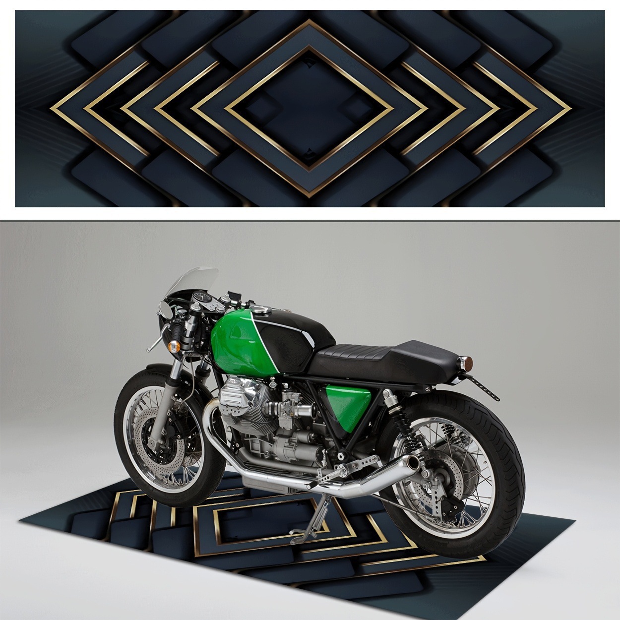Cross-border TEMU American Motorcycle Special Display Pad Dirt-resistant, Wear-resistant and Easy-to-take-care Motorcycle Protection Pad in stock