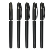 Черная ручка-роллер, канцтовары, делается под заказ, с печатью вашего логотипа, оптовые продажи