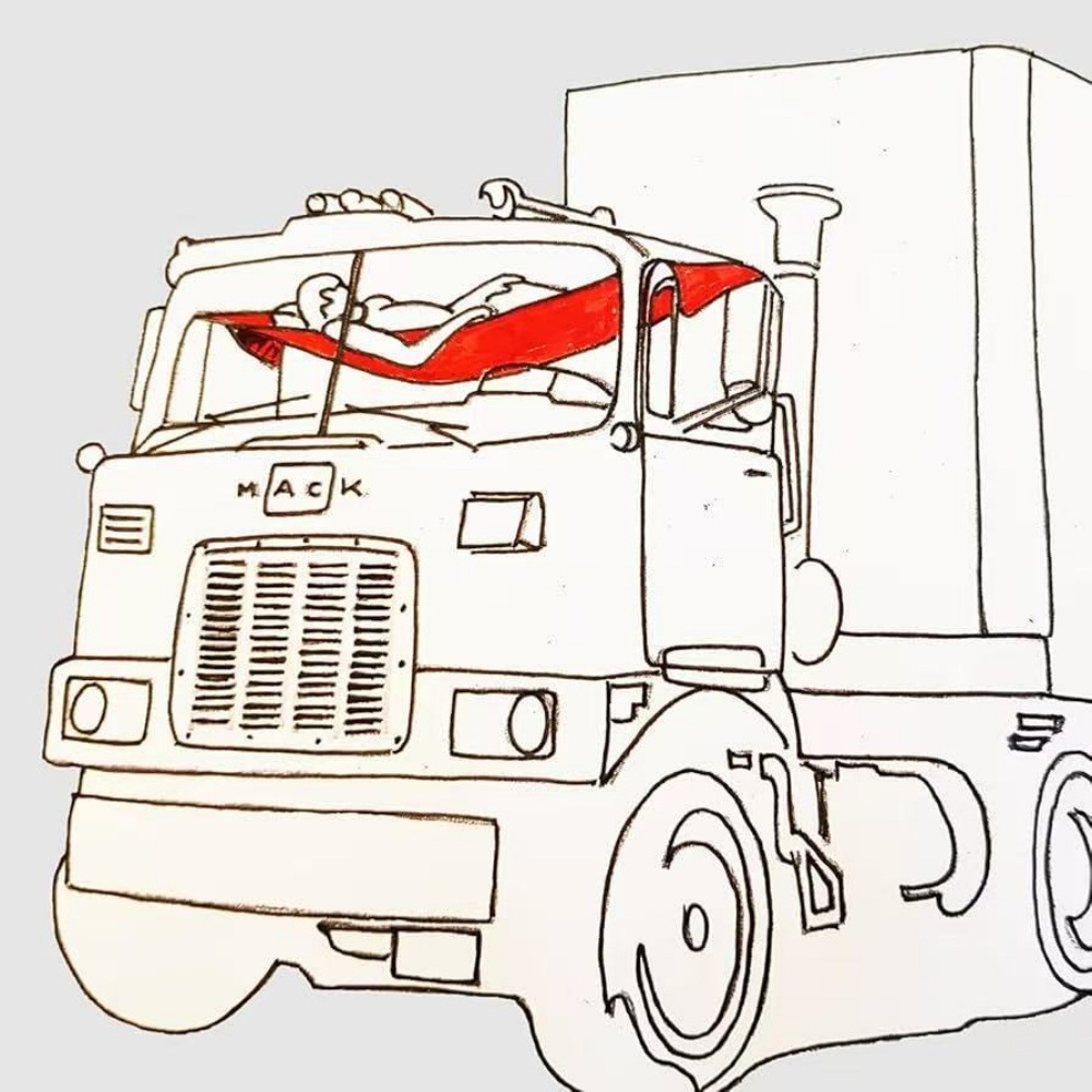 Truck Cab Hammock - No Installation Required, Easy To Carry, Breathable Mesh Fabric, Universal For Large Vehicles And_desvips.com