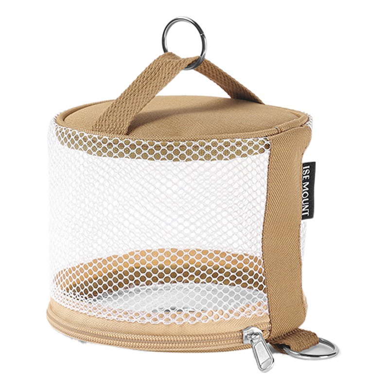 ISE MOUNT red al aire libre bolsillo rollo caja de pañuelos coche portátil camping colgando bolsa almacenamiento malla tubo papel