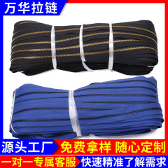 金属製ファスナー3 #5 #8号y歯真鍮長ファスナー服装家紡織財布バッグ補助材料全束ファスナー