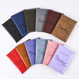 2023 Cross-border Explosions 66 Pattern Color-changing PU Passport Protective Cover Passport Holder Ticket Holder Passport in stock Factory Outlet