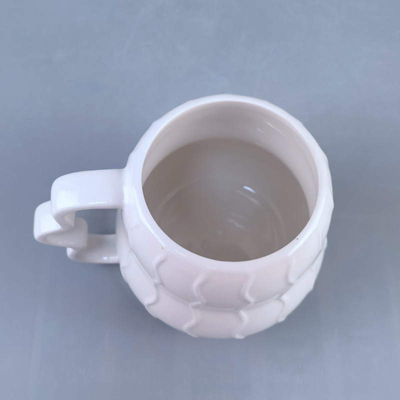 Selección estricta de calabaza creativa taza de cerámica nórdica taza de café de pareja taza de leche pequeña y linda