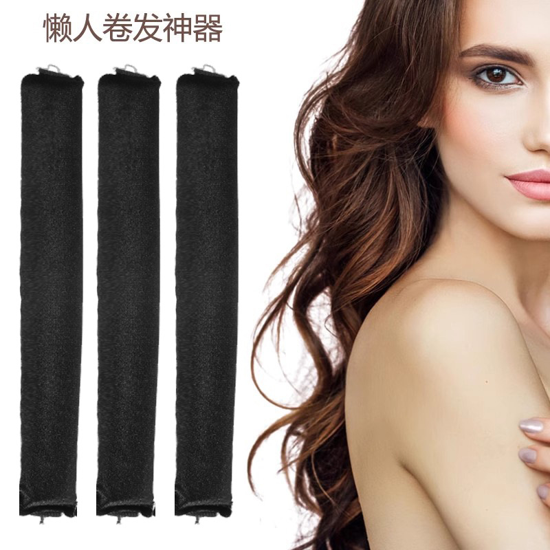 Rizador de cabello rizado perezoso, artefacto de peinado, rizador para dormir, esponja sin planchar, rizador para dormir, rizador desechable, rizador para el cabello