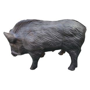 Simulation wild boar sculpture outdoor garden landscape fake animal model grassland farm ranch decoration ornaments