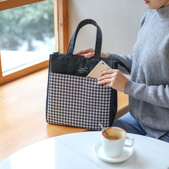 Korean capacity insulated bag, portable lunch box bag, waterproof and oil-proof aluminum foil lunch bag with rice, mother and baby fresh-keeping bag