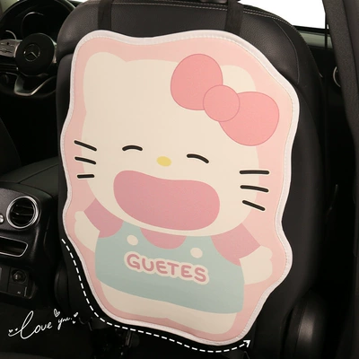 Chair back anti-kick pad Ladies Cartoon Car Seat Back