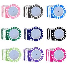 供应皇冠空白筹码黏土筹码德州扑克筹码定麻将筹码币做记分牌筹码