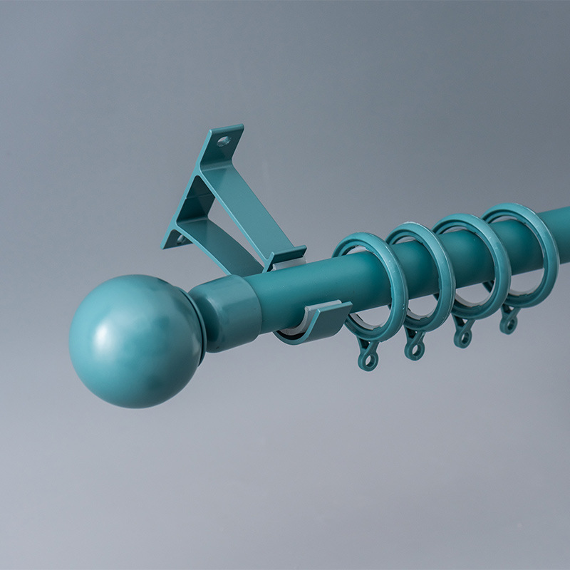 Moda gruesa de carga durable aleación de aluminio varilla romana de lujo cortina pista mudo Luz de lujo cortina varilla Romana