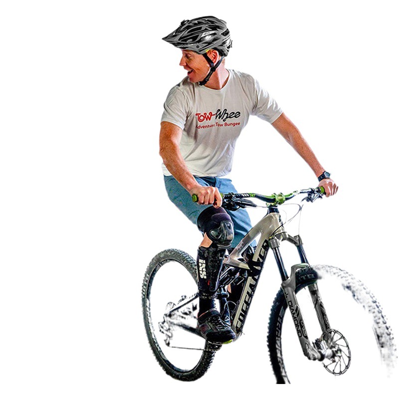 Bicicleta de montaña transfronteriza remolque Cuerda de tracción al aire libre montando padre-hijo Cuerda de remolque de bicicleta