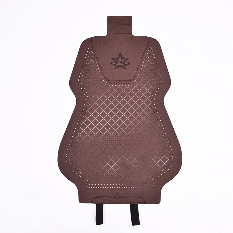 Car lumbar support, breathable summer car seat cushion, suede seat back pad, main and passenger seat backrest, waist support cushion