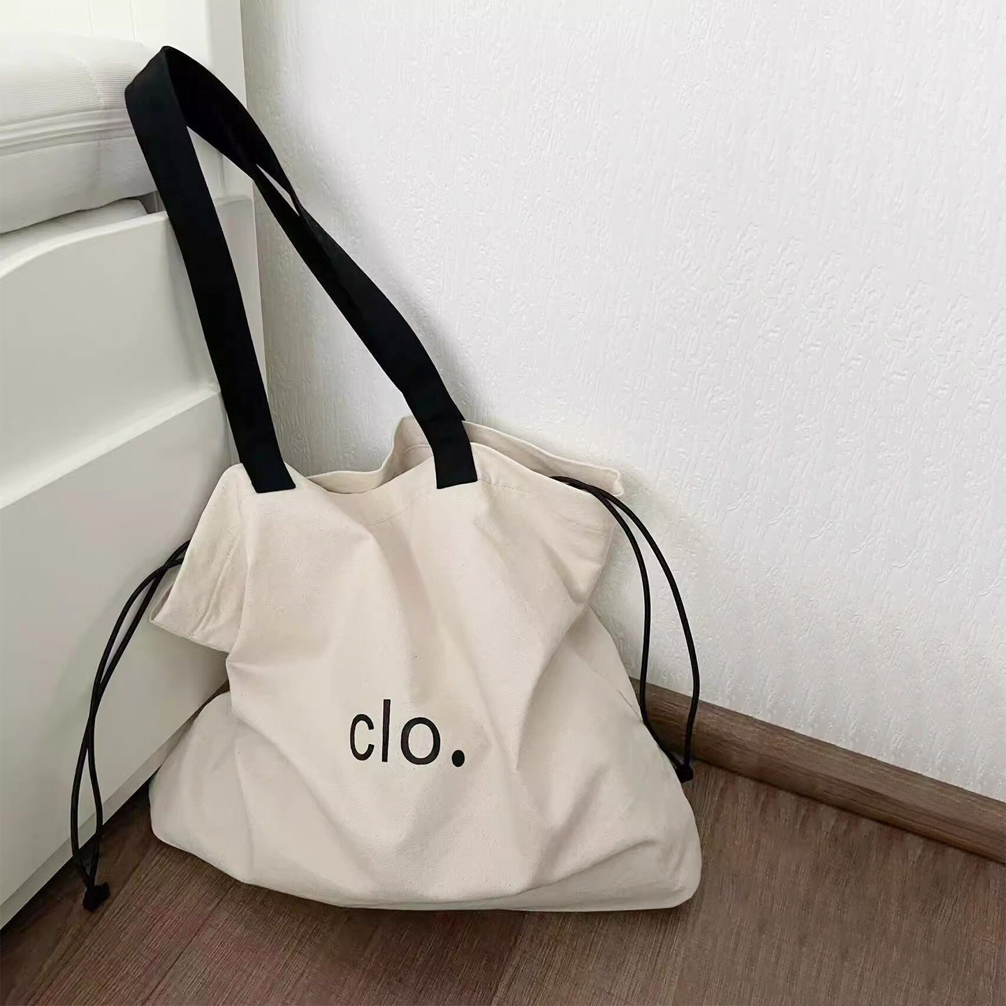 Bolsos de lona de cuerda de bombeo personalizados logotipo bolsas de lona portátiles de gran capacidad actividades empresariales regalos de alta gama bolsas ecológicas engrosadas image 7