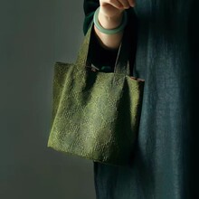雅吉手包新中式国风旗袍汉服水桶送妈妈女4050生日礼物手提小包包