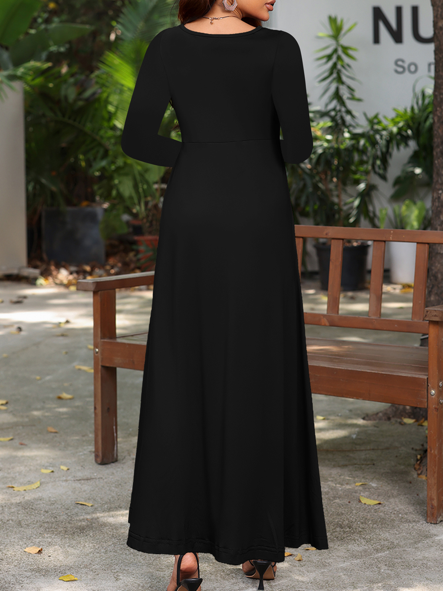 Wal Mart Spring Autumn Sexy Girls High Sense Dress Women Clothing