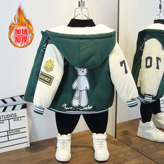 Women's coat for autumn and winter 2023 new stylish children's clothing padded and thick middle and large children trendy girl's windbreaker