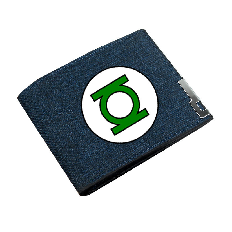 Anime Marvel héroe Marvel Comics estudiante monedero hombres y mujeres lienzo cartera corta