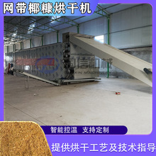 椰糠网带烘干机 全自动椰土椰粉砖椰丝多层干燥机 湿椰糠烘干设备