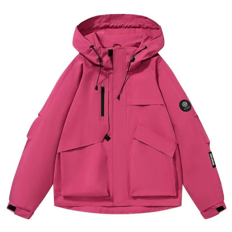 Primavera nueva ropa de asalto marca de moda juvenil chaqueta al aire libre chaqueta primavera y otoño chaqueta a prueba de viento a prueba de lluvia humedad transfronteriza