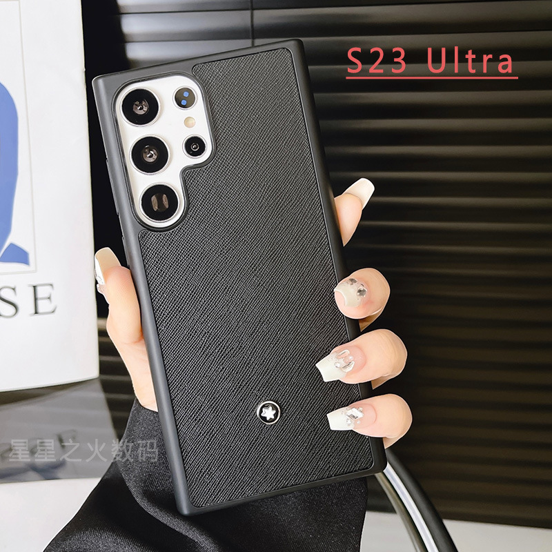 Suitable for Samsung s23ultra mobile phone case s23 + protective case 23ultra High sense s22ultra new male