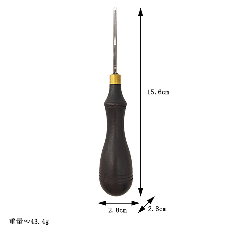 Sándalo borde cortador cuchillo de corte biselado dispositivo DIY herramienta de cuero profesional recorte borde cortador Shaper