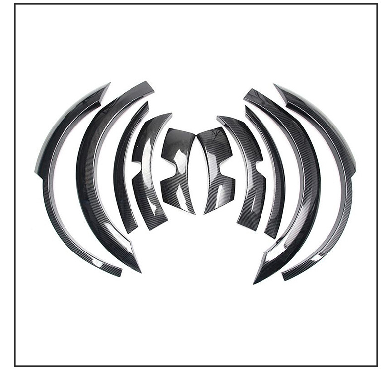 Y wheel eyebrow Fender car exterior decoration modification accessories put your version suitable for Tesla car modification accessories